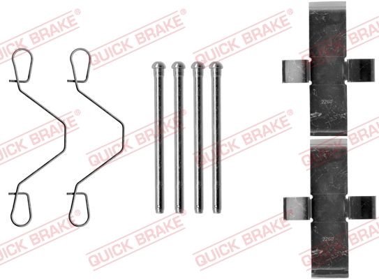 QUICK BRAKE Комплектующие, колодки дискового тормоза 109-1138